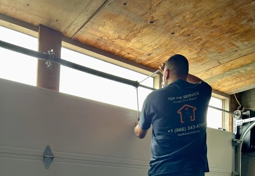 Expert garage door spring repair and maintenance in Niagara region