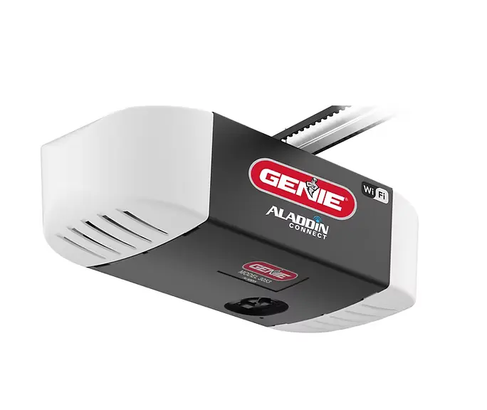 Genie garage opener installed