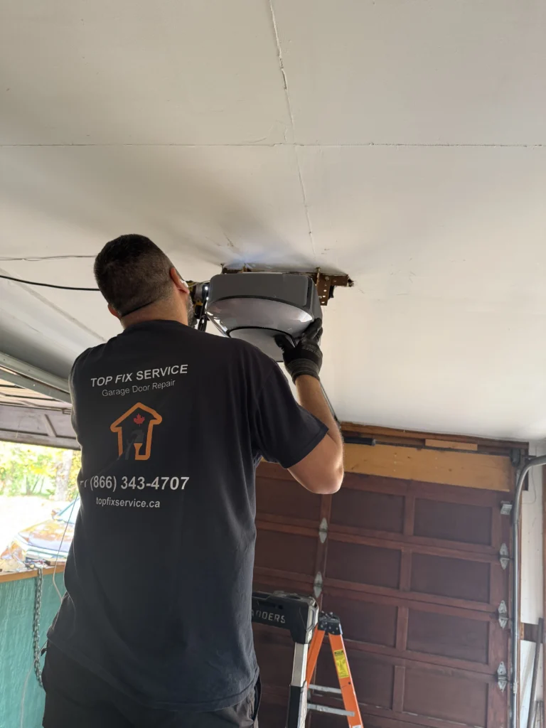 garage door opener ‏ install