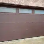 Classic white raised-panel garage door in St. Catharines