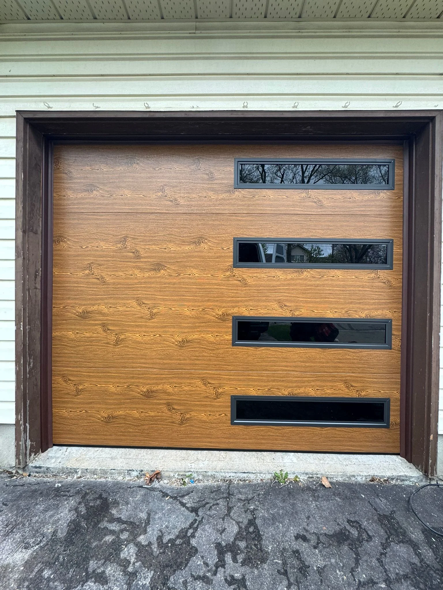 Garage Door Side Layout Windows