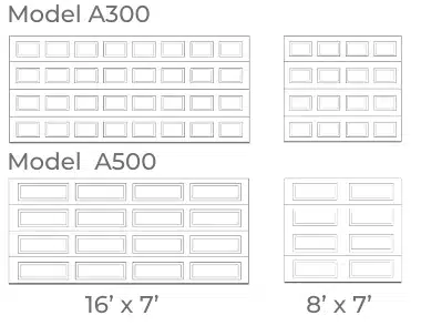 Garage Door Layouts