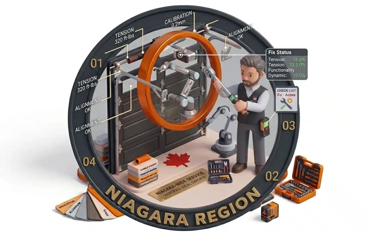 Garage door repair Niagara Region